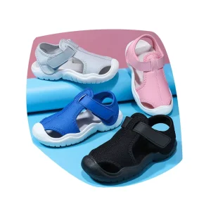 Summer Baby Girls Boys Sandals Children Beach Sandals Soft Bottom Non slip Infant Shoes Kids Outdoor Anti collision Shoes
