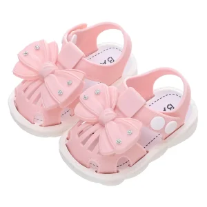Summer Baby Soft Sole Anti slip Preschool Walking Shoes Cartoon Girls Outdoor Cute Sandals for Kids
