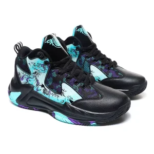 Summer Basketball Shoes Men’s Shoes Teenagers Shock-proof Rubber Sole Big Children’s Sneaker Basketball Shoes