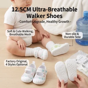Summer Breathable Mesh Baby Sandals 0-3 Years Old Soft Sole Non slip Infant Toddler First Walkers Sock Shoes for Boys Girls