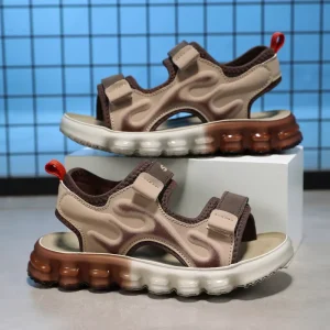 Summer Breathable Open Toe Casual Children’s Sandals for Boys and Girls with Soft Soles and Beach Sandals