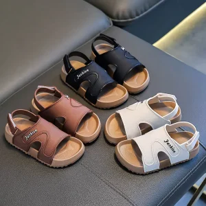 Summer Children Beach Shoes PVC Outdoor Baby Boy Sandals