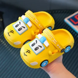 Summer Children Cute Cartoon Outdoor Bathing Beach Soft Bottom EVA Cute Anti Slip Kids Slippers Sandals for Boys Girls