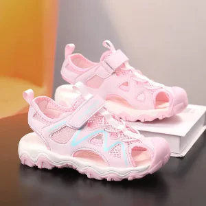 Summer Children Sandals for Boys Girls Flat Beach Shoes Kids Sports Casual Sandals Soft Non slip Fashion Wild