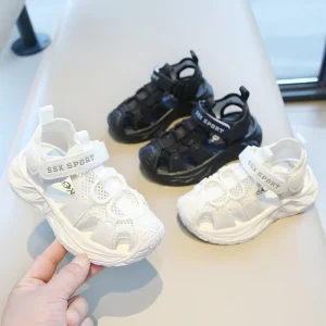Summer Children Shoes Outdoor Mesh Soft Sole Casual Sports Sandals for Boy Girl