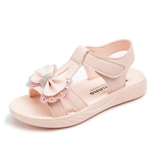Summer Children Soft-soled Casual Sandals Kids Girls Beach Outdoor Sneakers Sandals Lightweight Breathable Sandals