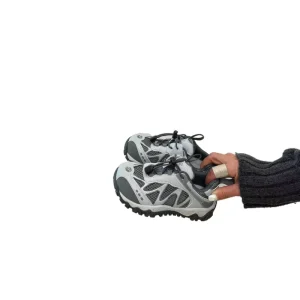 Summer Children’s Breathable Mesh Sneakers Velcro Closure Microfiber Upper Rubber Outsole Lightweight Soft Sole Shoes