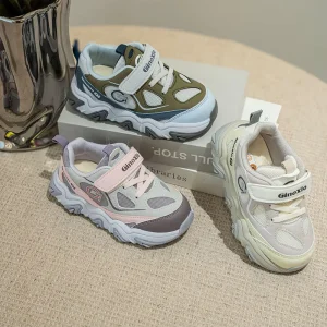 Summer Children’s Casual Shoes Boys Girls Soft Sole Outdoor Kid Air Force Sneaker