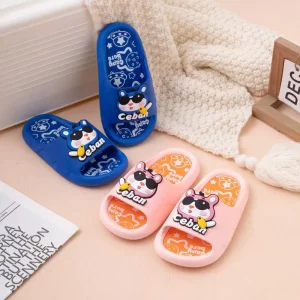 Summer Cute Kids Slipper Thick Sole Non slip Indoor Children Slipper for Girls Boys Home Bathroom Outdoor Beach Baby Shoes
