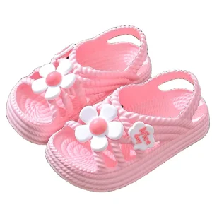 Summer Cute Princess Boys and Girls Sandals Cartoon Non slip Soft Bottom Beach Baby Slippers for Kids