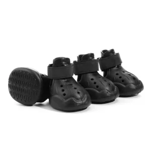 Summer Dog Shoes Light Anti slip Sole Of Dog Boots Adjustable Waterproof Reflection Dog Shoes