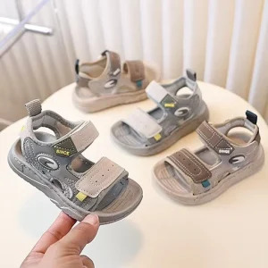 Summer Fashion Children Beach Shoes Soft Sole Casual Sports Sandals for Baby Boys