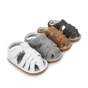 Summer Four Color Baby Shoes Baby Toddler Shoes Baby Sandals for 0-1 Year