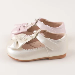 Summer Girls Bow Princess Outdoor Cute Fashion Flat Sandals Toddler Baby Beach Shoes MaryJane Ballet Dance Shoes KoreanSweet