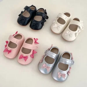 Summer Infant Bowknot Shoes Infant Girls Shoes Fashion Baby Walking Shoes