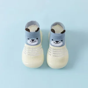 Summer Infant Toddler Casual Shoes Breathable Ice Silk Floor Socks for Men Women Kids Non Slip Indoor Shoes for Baby