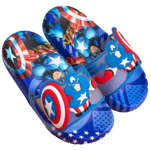 Summer Kids Boys Shoes Indoor Non slip Cartoon Children’s Flat Slippers