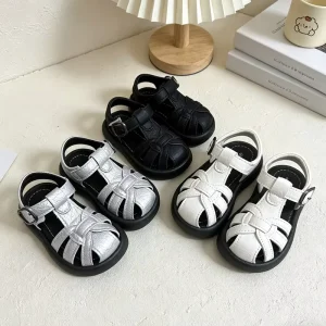 Summer Kids Fashion Shoes Outwear Beach Soft Sole Casual Unisex Baby Boy Girl Sandals
