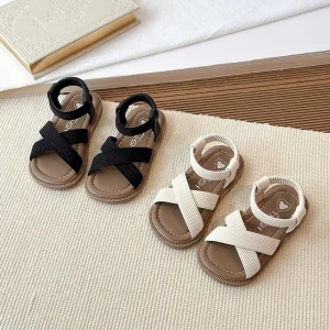 Summer Kids Fashion Soft Sole Baby Girl Flat Sandals