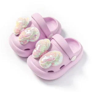 Summer Kids Garden Shoes Girls Clogs Outdoor EVA Non slip Comfortable Insole Slippers for Kids and Babies