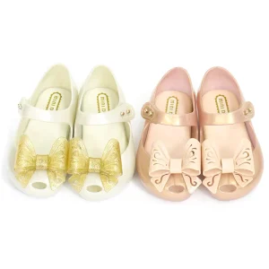 Summer Kids Jelly Sandals for Girls Flat Outdoor Beach Shoes