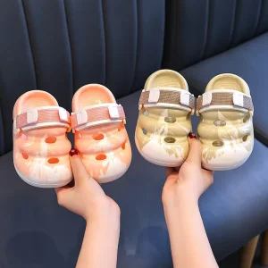 Summer Kids Non Slip Indoor EVA Sandals for Boys and Girls Soft Sole Cute Slippers