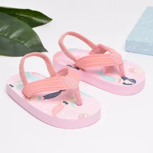 Summer Kids Sandals Slippers Customized Clip toe Cartoon Flip Flops