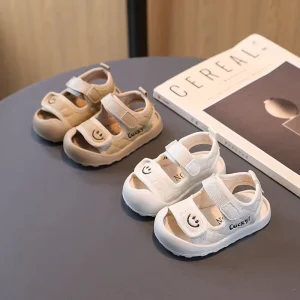 Summer Kid’s Sandals Soft-soled Lightweight Toddler Shoes for Boys and Girls