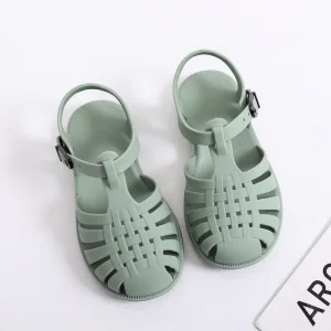 Summer Little Girls Sandals New Simple Cute Children Roman Sandals Toddler Baby Soft Casual School Girl Shoes