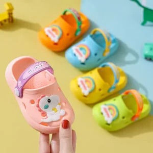Summer New Born Shoes Baby Walking Sandals Kids Slippers Children Sandals Prewalker 1 – 3 Years Old Girls Boys Slippers