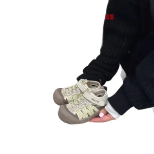 Summer New Children’s Wear-resistant Kick-proof Breathable Frame Sports Sandals Boys Girls Lightweight Soft Bottom