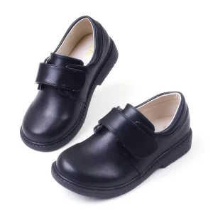 Summer Oxford School Shoes PU Leather Slip On for Boys and Girls
