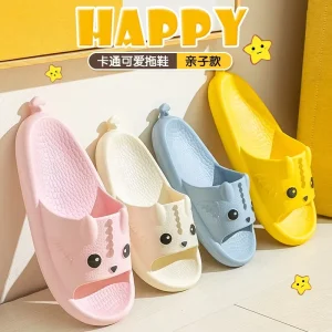 Summer Parent child Shark Slippers Couple’s Thick Bottomed Home Bathing Home Slipper Indoor Household Kids Slides