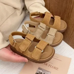 Summer Sandals for Girls Rubber Sole Children Sandals Kids Fashion New Sandals Toddler Casual Sandals