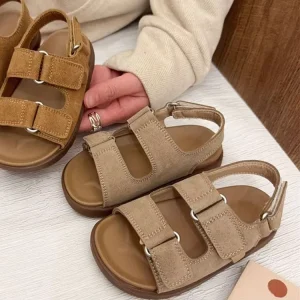 Summer Sandals for Girls Rubber Sole Children Sandals Kids Fashion New Toddler Casual Sandals