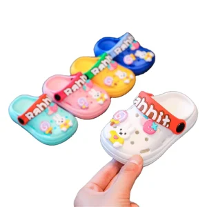 Summer Seaside Waterproof Anti slip Sandals Cartoon Bunny Kids Baby Cute Sandals Slipper Girl Boys Comfortable Kids Sandals
