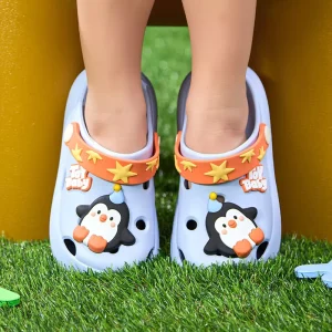 Summer Slippers Children Garden Shoes Cute EVA Cartoon Beach Sandals Babies Soft Kids Outdoor Slippers Flip Shoes
