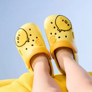 Summer Slippers Children Garden Shoes Cute EVA Cartoon Beach Sandals Babies Soft Kids Outdoor Slippers Flip Shoes