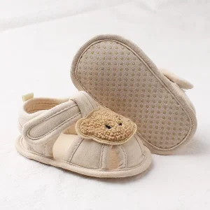 Summer Style Casual Baby Shoes for Boys Girls 1 Year Olds Soft Non Slip Breathable Sole Closed Toe Cloth Infant Walking Sandals