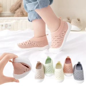Summer Toddler Shoes Girls Boys Casual Mesh Shoes Soft Bottom Comfortable Non slip Kid Baby First Walkers Shoes 0 4Years