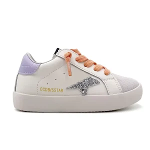 Summer Walking Shoes for Children Breathable Girls Stars Casual Footwear Genuine Leather Soft Kids Ankle CCDB Sneakers