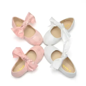 Summer White Fashion Kids Dress Princess Dress Shoes Children Girls Party Shoes