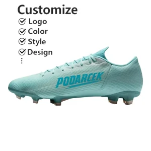 Supplier Customize Breathable Fashion Soccer Shoes Leather Men’s Soccer Cleats