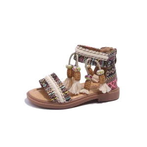 Sweet Summer Girl’s Sandals Shoes Rubber Everyday for Kids Girls Outdoor Sandals for GIrls