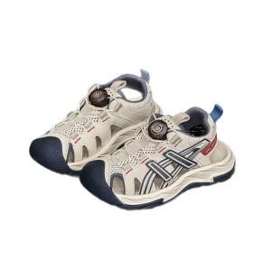 Swivel Buckle Ankle Children’s Shoes Summer New Fashion Hollow Unisex Outdoor Sports Sandals