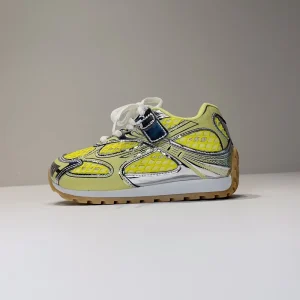TBS Highly Recommended Kids Toddler Sports Shoes Preferred Summer Soft Soles Breathable Brilliant Yellow Girls Designer Sneakers