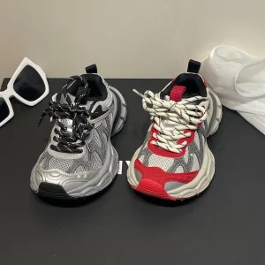 TBS Spring Autumn Unisex Casual Sports Shoes Trendy Breathable Mesh Sneakers Older Kids Kids