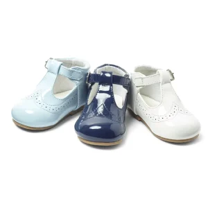 TBar Traditional Spanish Style Toddler Boy Girl Baby Shoes with Flat Outsole for Party or Daily Use Summer Winter
