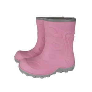 TPE Print Design Kids Soft Summer Waterproof Rain Boots PVC Chelsea Clogs for Outdoor Slush Snow Weather