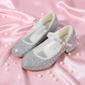 TPW0 Breathable Shoes Heeled Shoes Kids Designer Shoes Children’s Casual Shoes Dance Shoes Formal Shoes High Heel Shoes